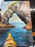 Elephant Rock - Original Acrylic on Birch