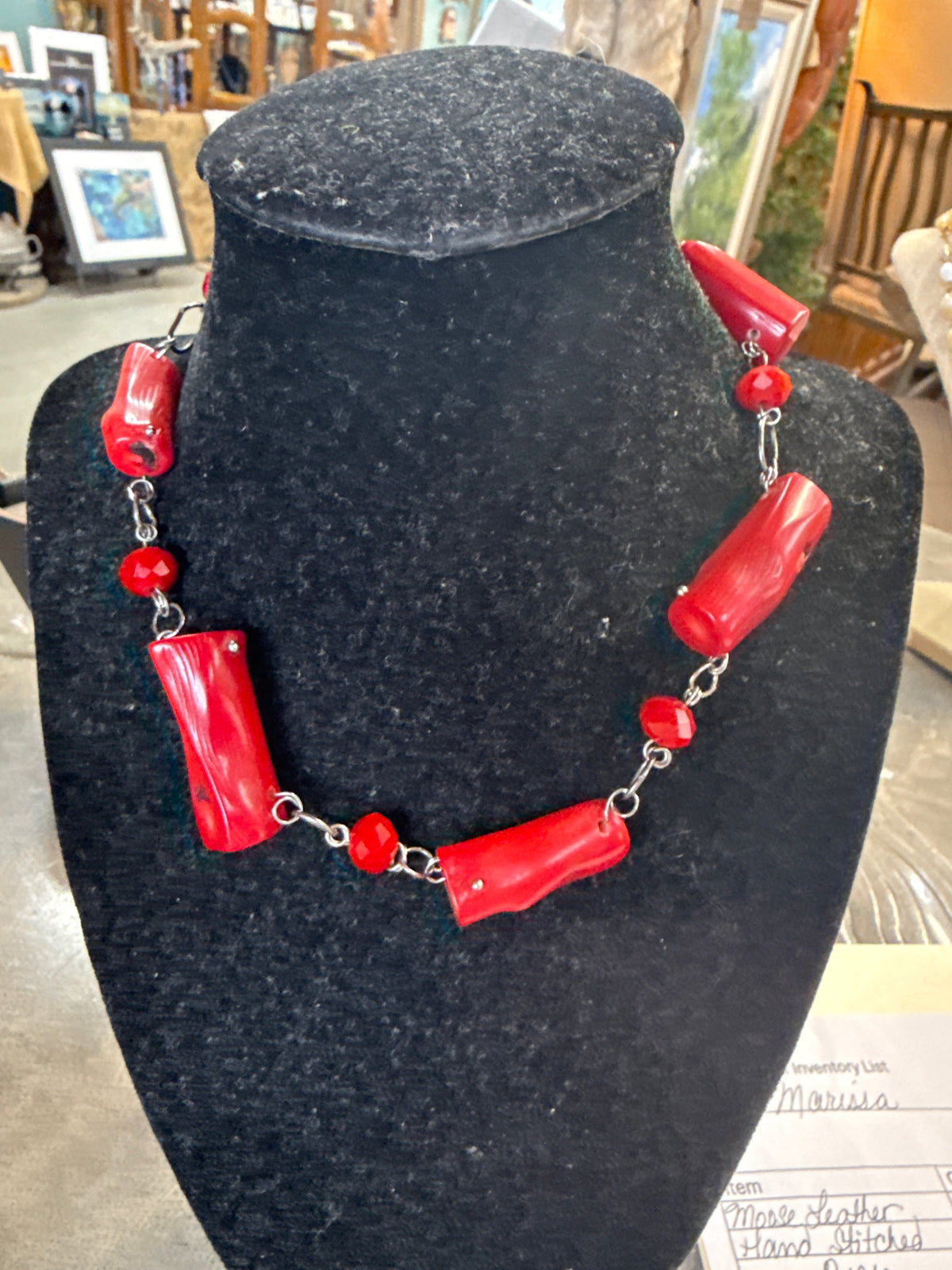 Red Coral Necklace