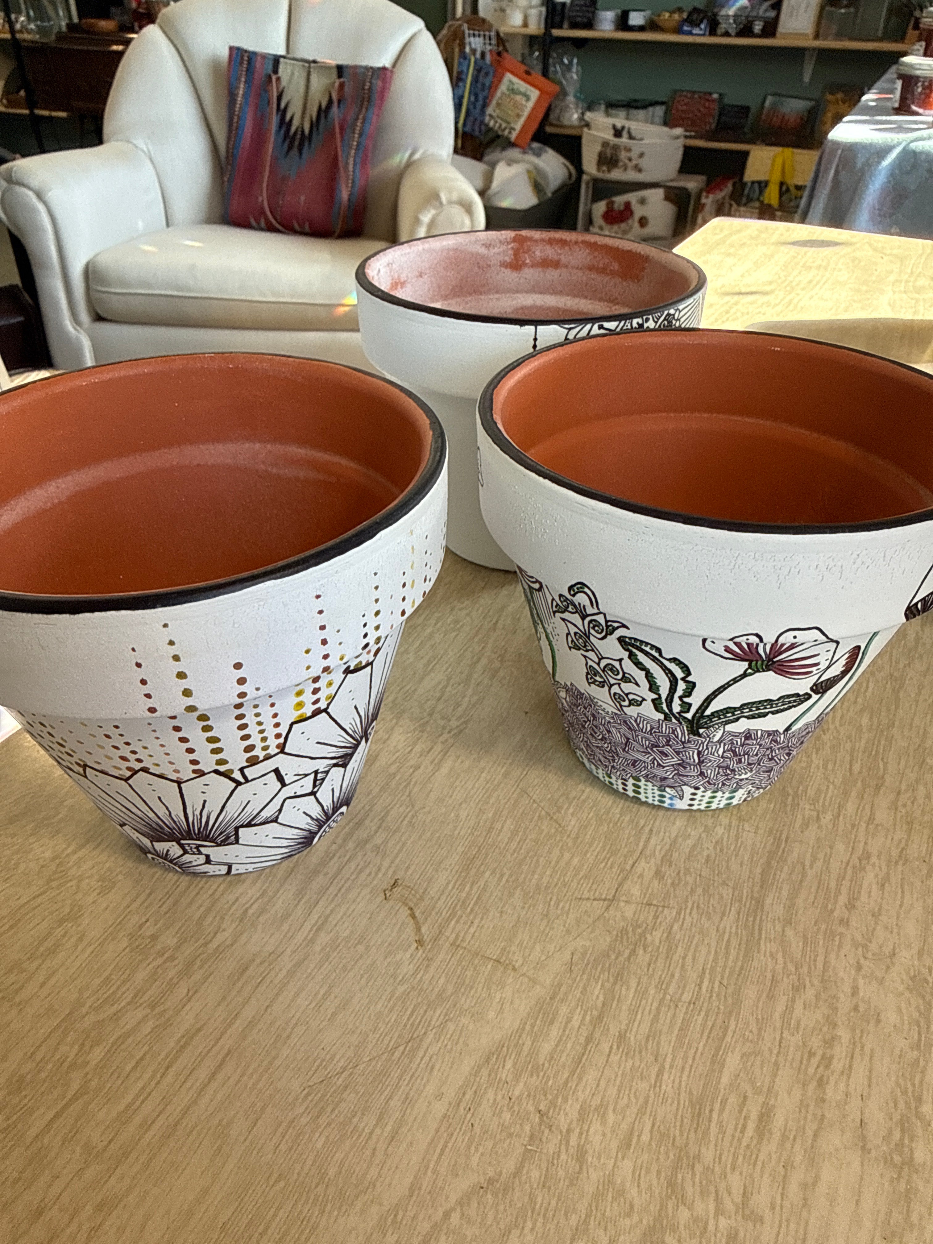 Painted Pots