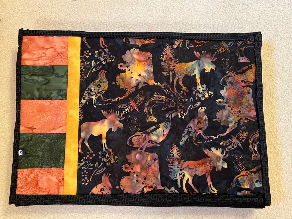 Quilted Placemat set with Napkins