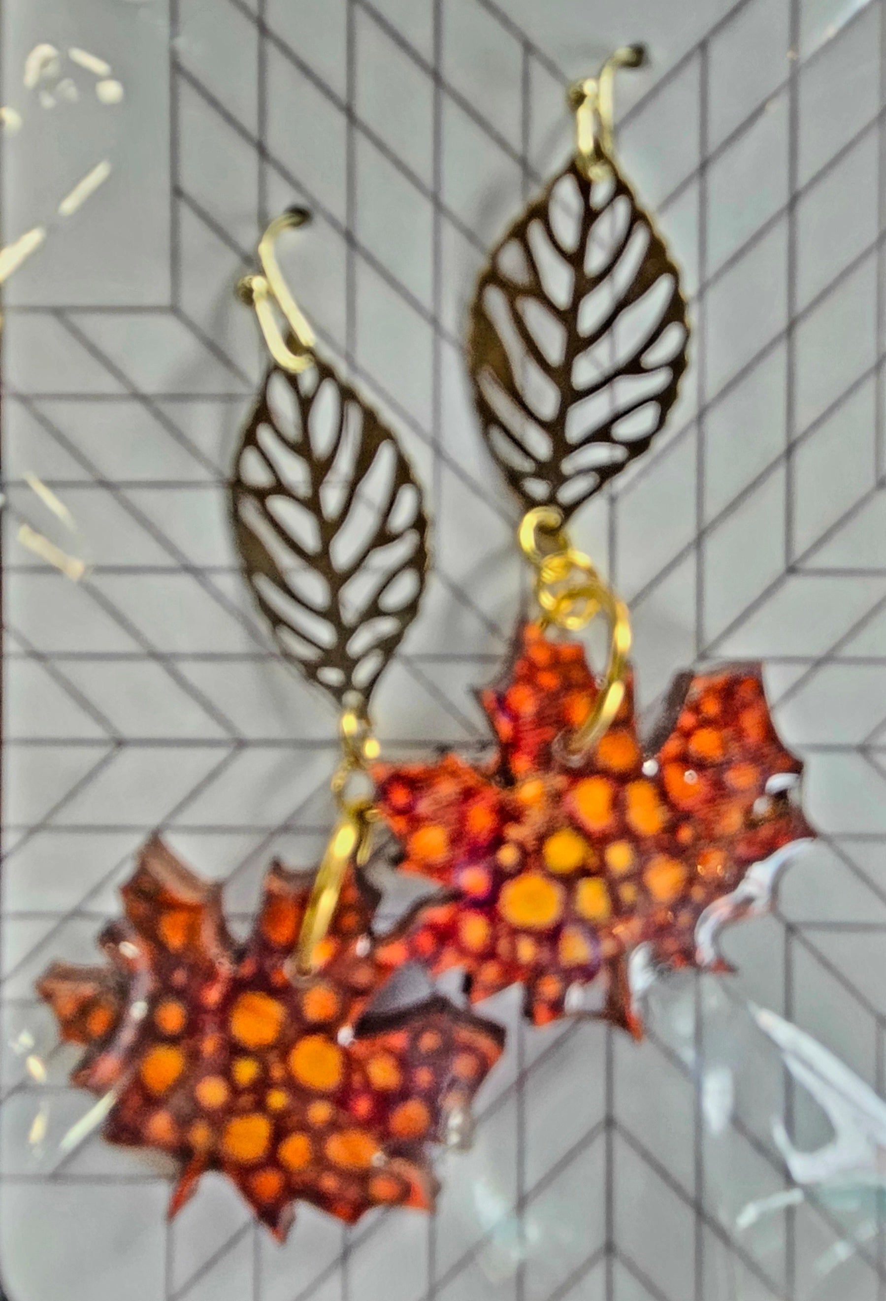 Dangle earrings