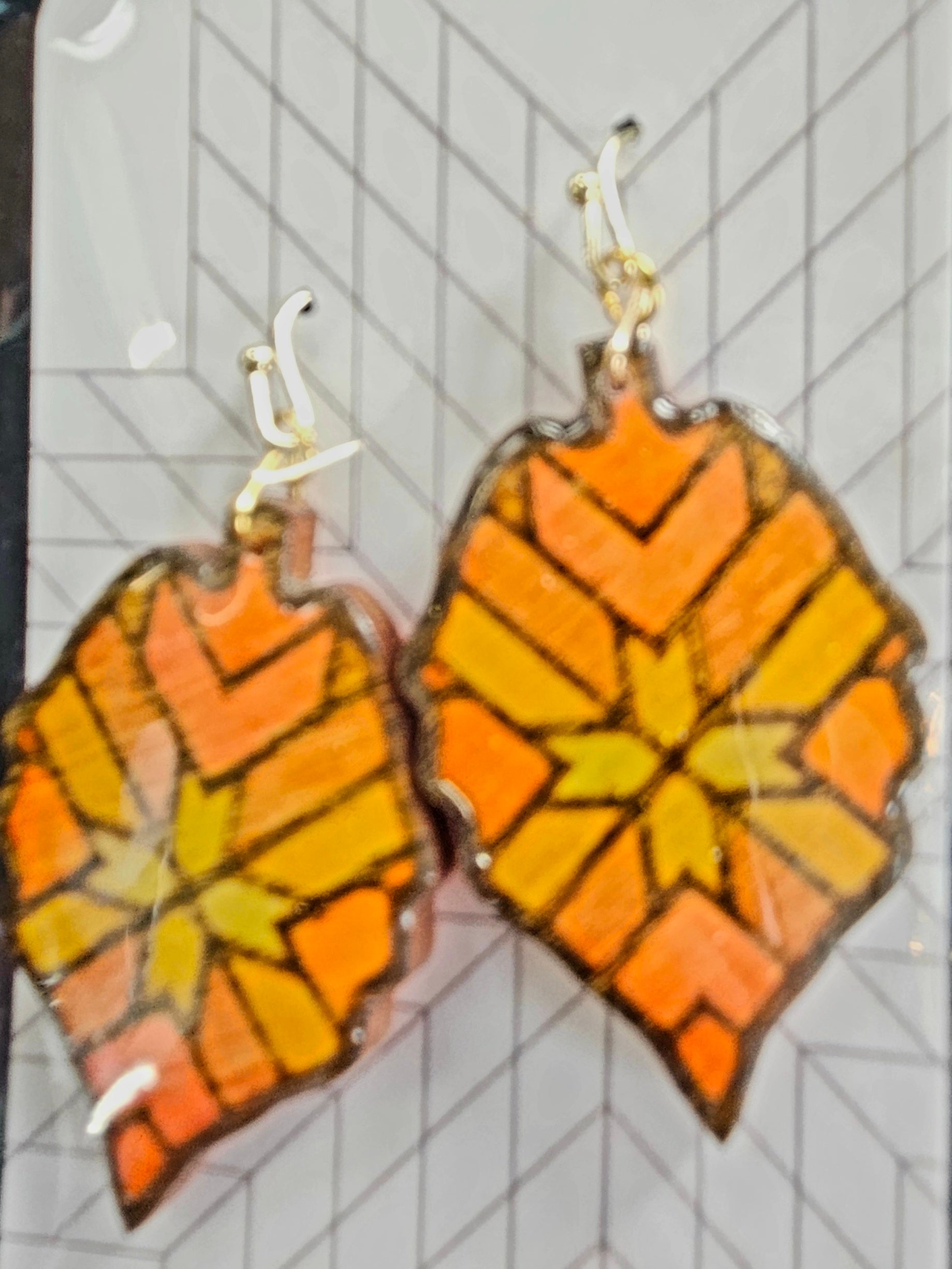 Dangle earrings