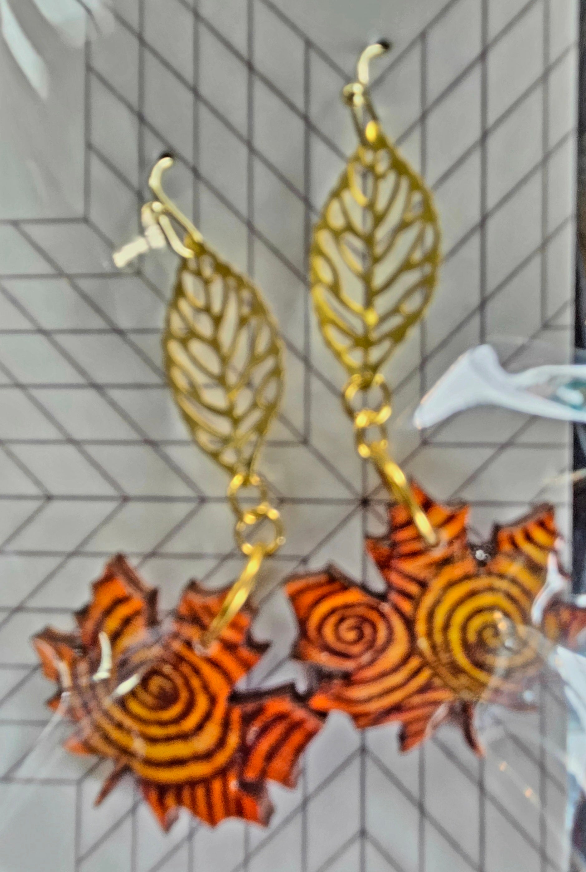 Dangle earrings