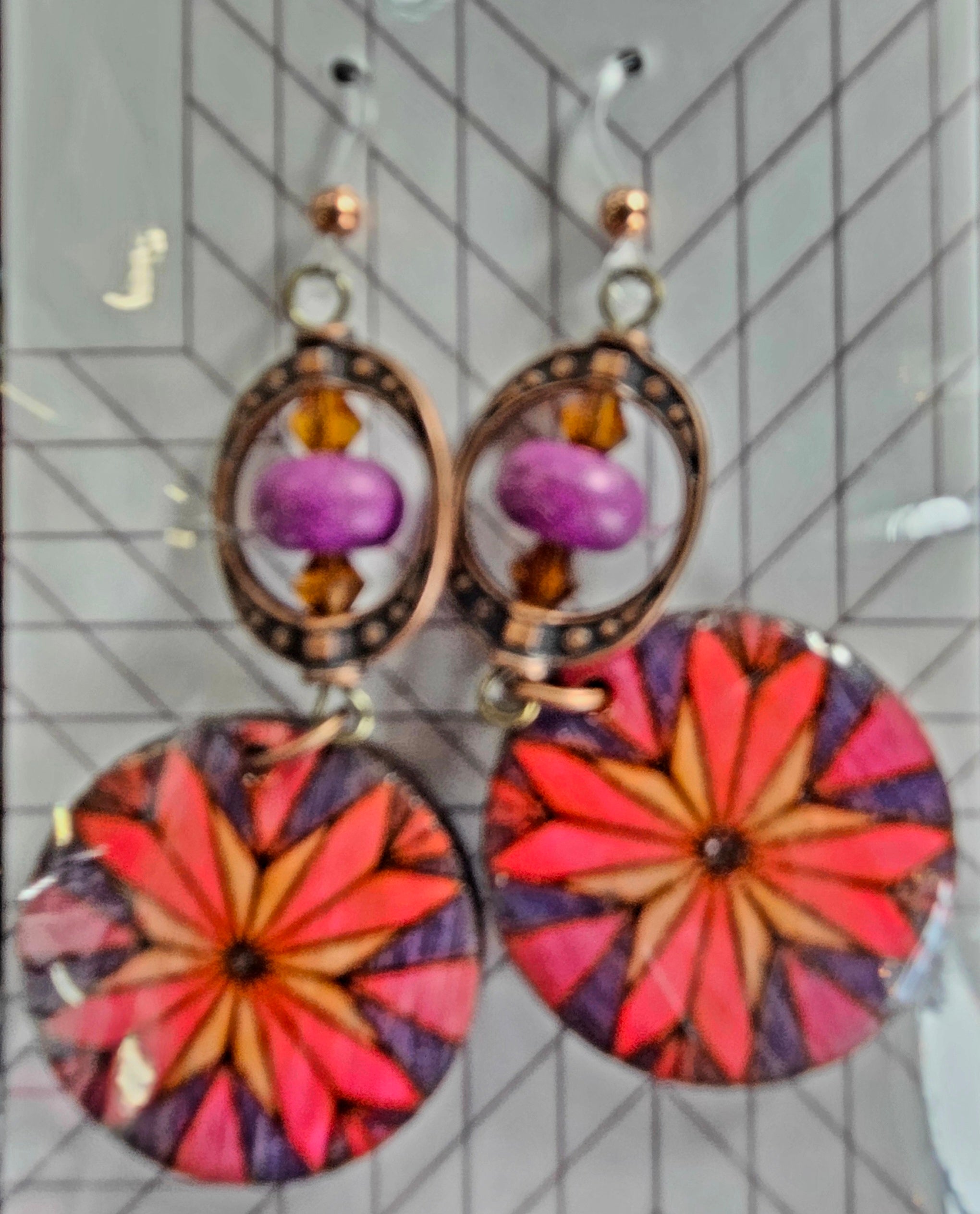 Dangle earrings