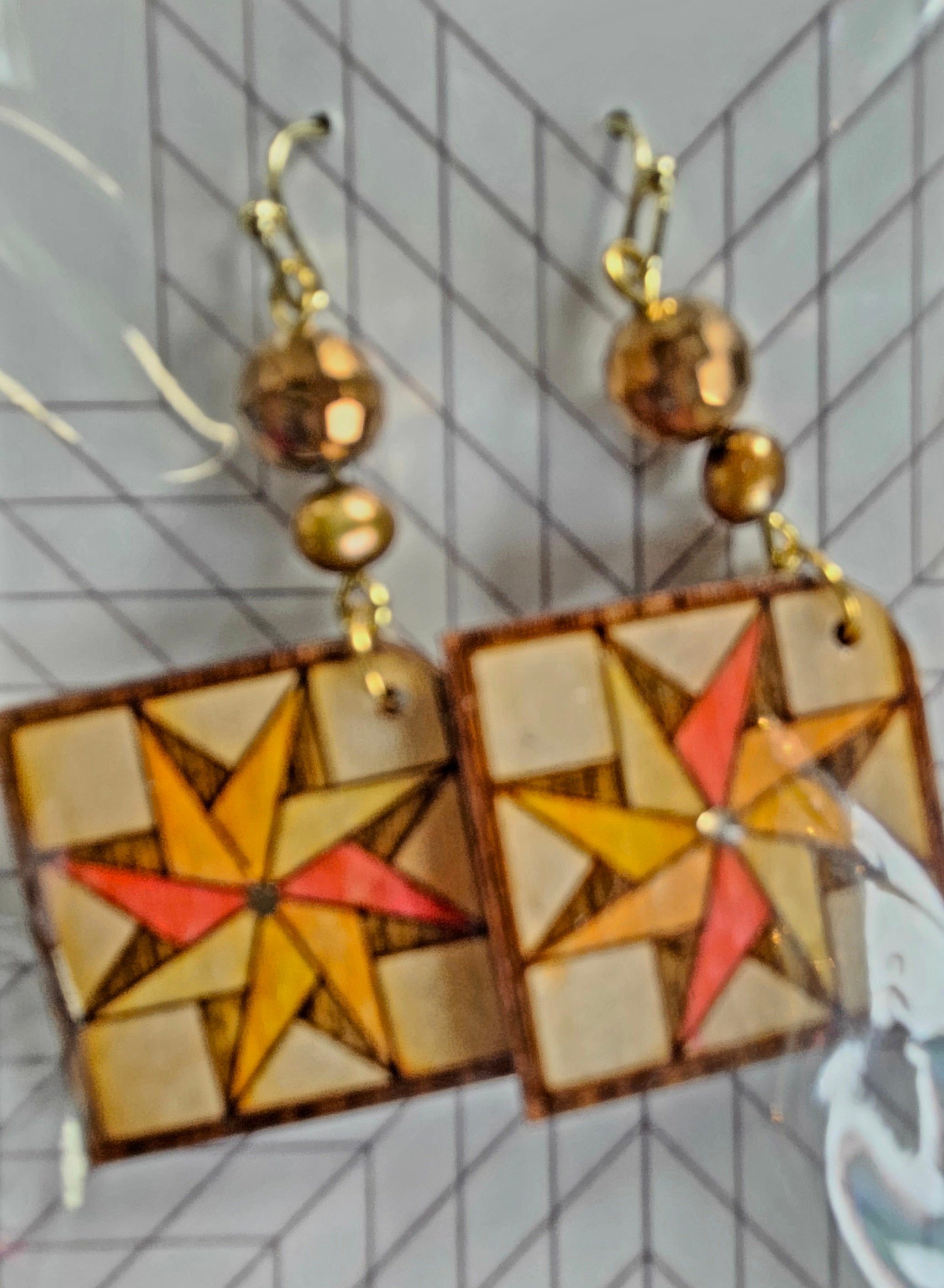 Dangle earrings