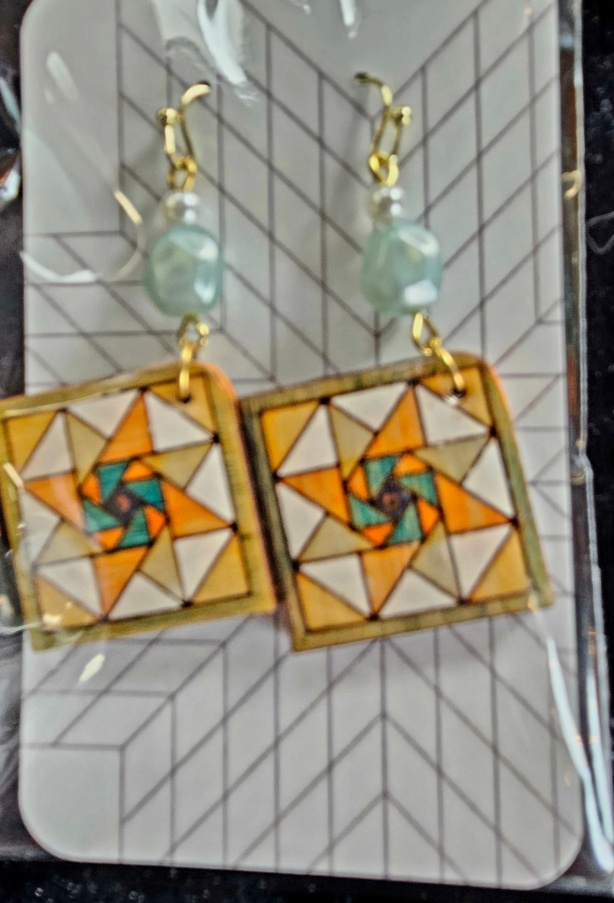 Dangle earrings