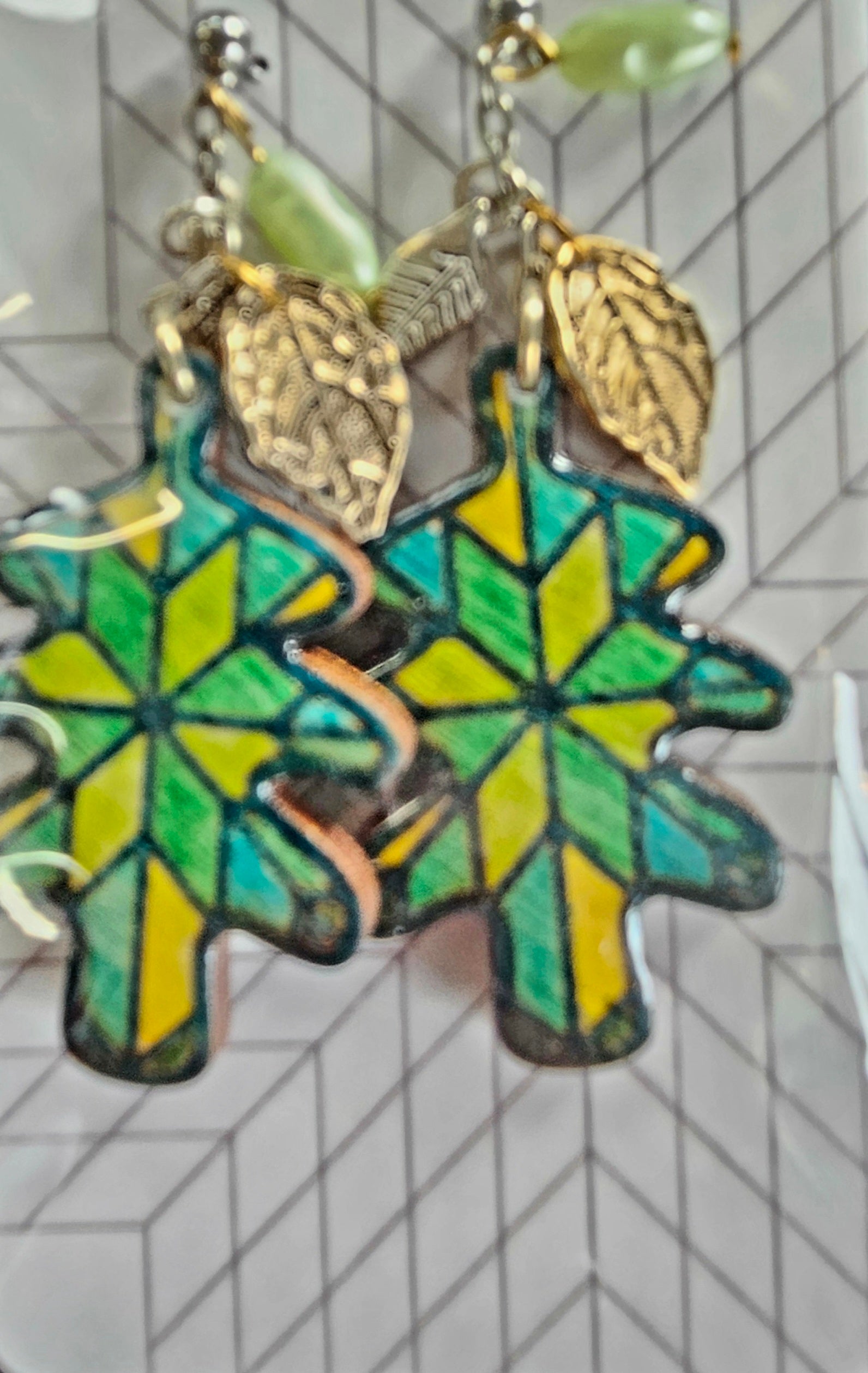 Dangle earrings