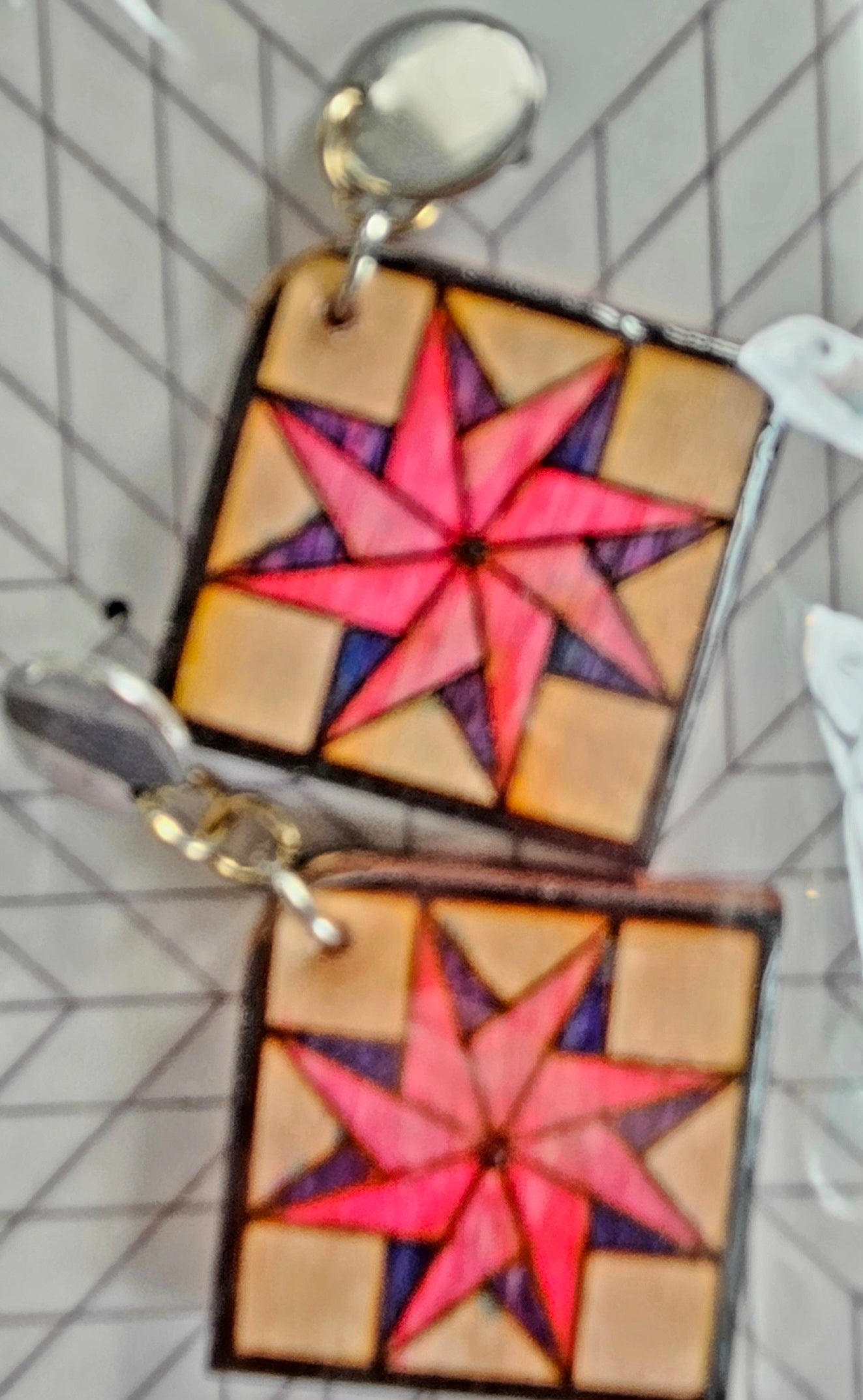 Dangle earrings