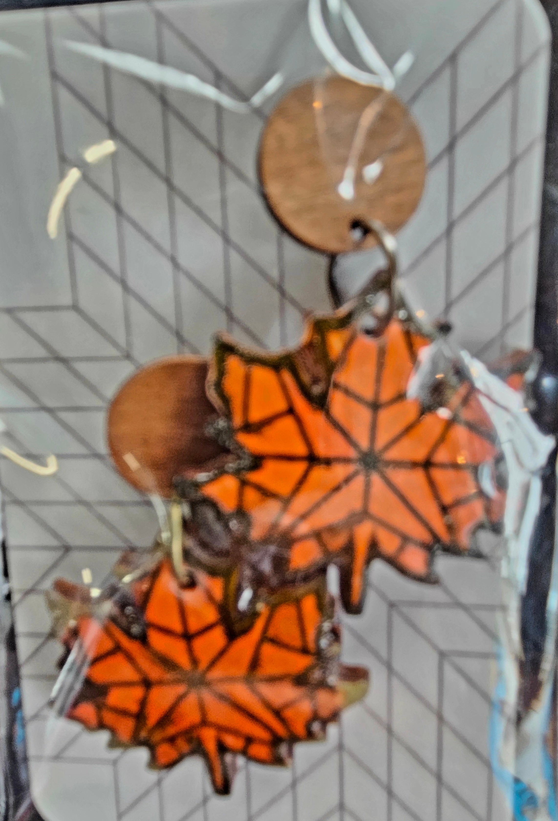 Dangle earrings