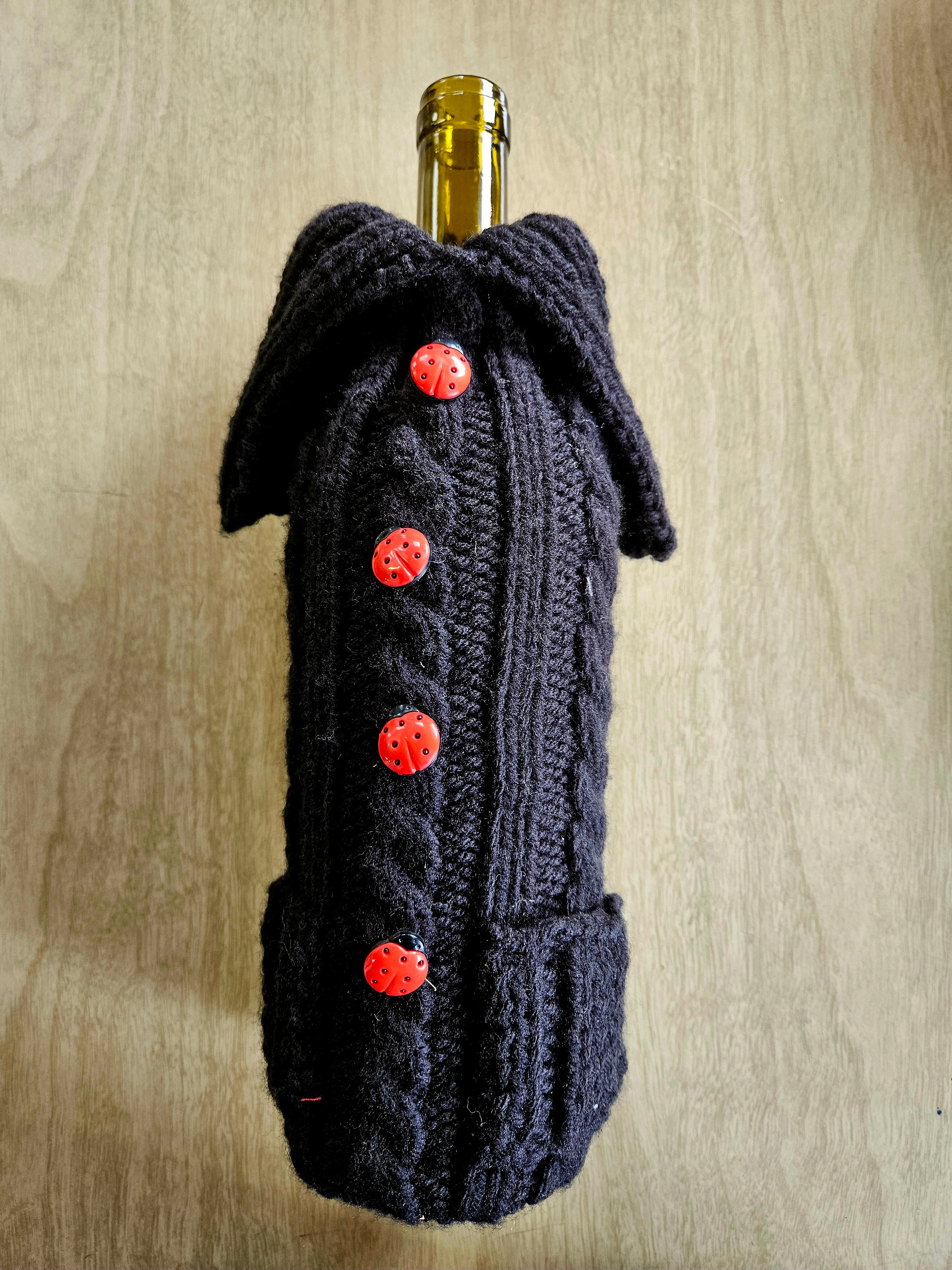 Bottle Sweater Plain Cardigans
