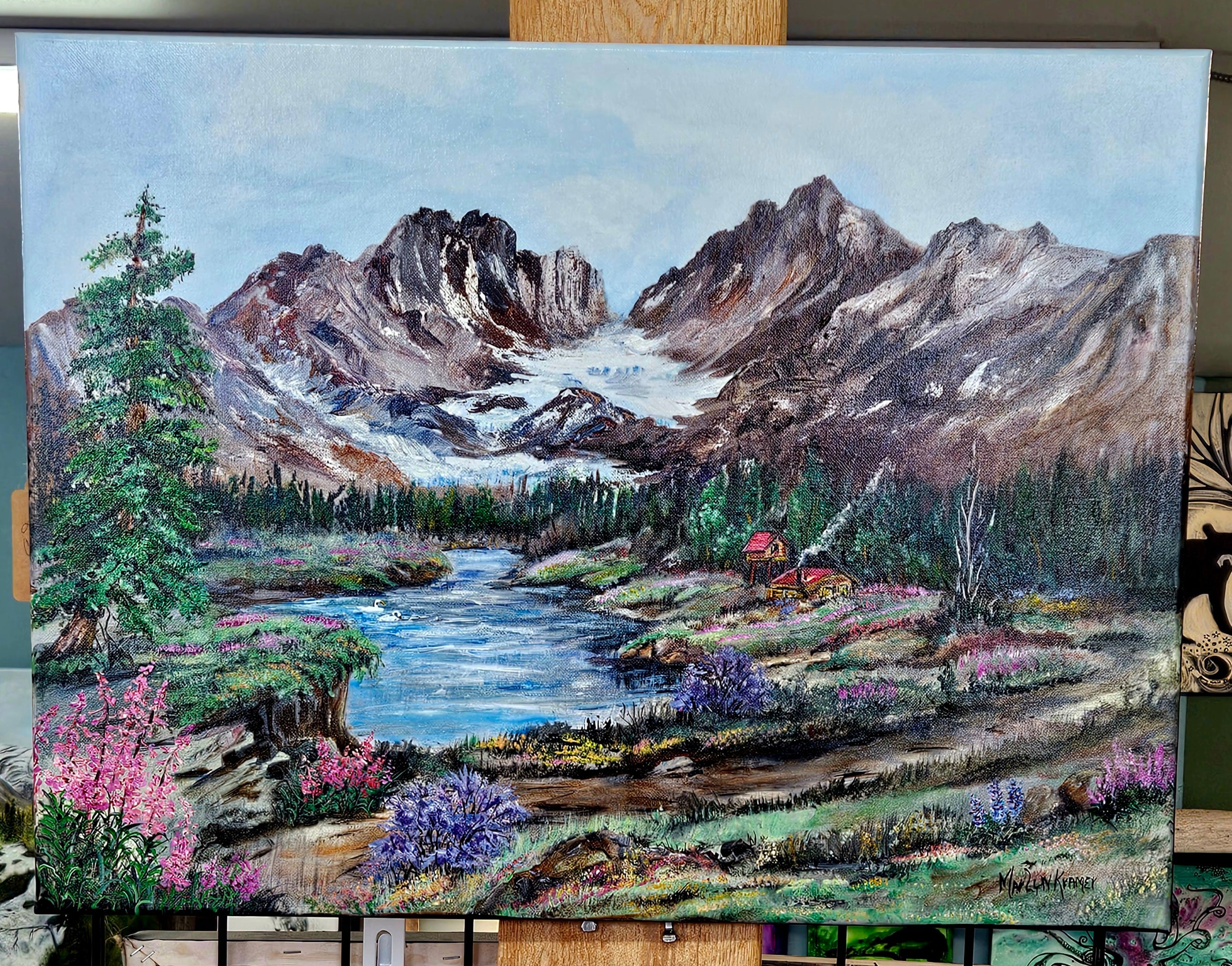 Original paintings: Marlyn Kramer