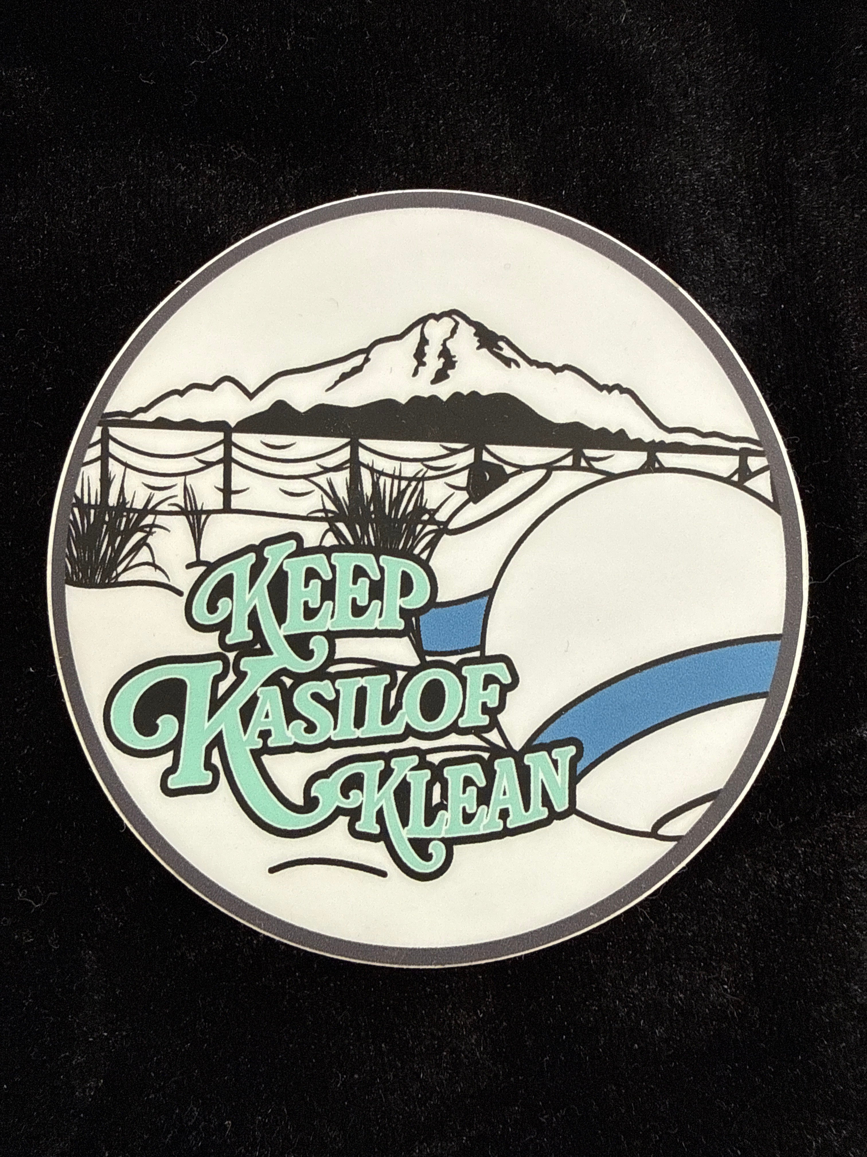 Sticker: Keep Kasilof Kleen