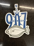 Sticker: 907 North Halibut (small)