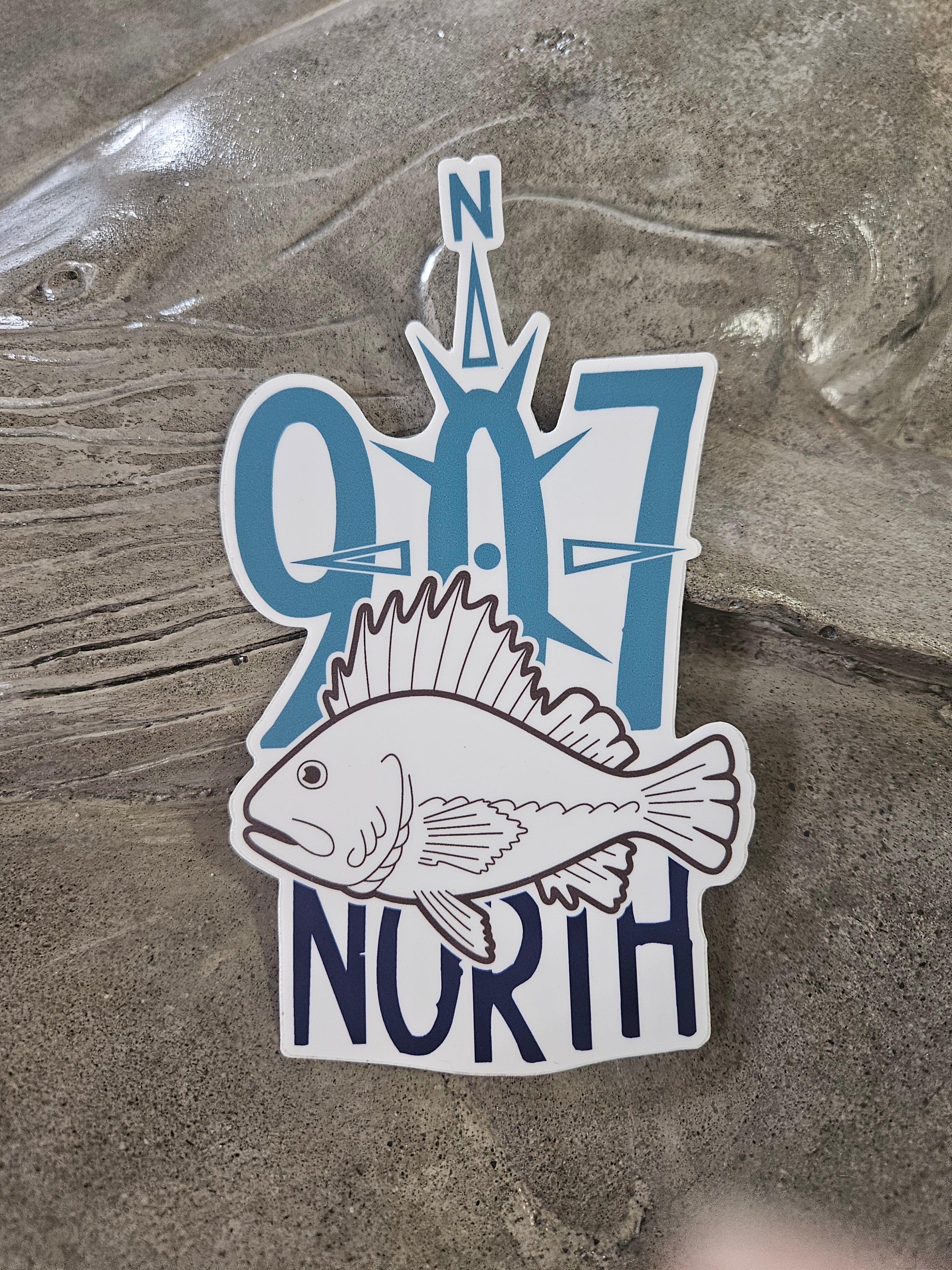 Sticker: 907 North Rockfish