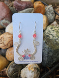 #1023 907 lmm : fish hook earrings
