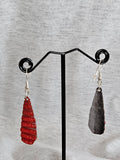 Smoked fish earrings