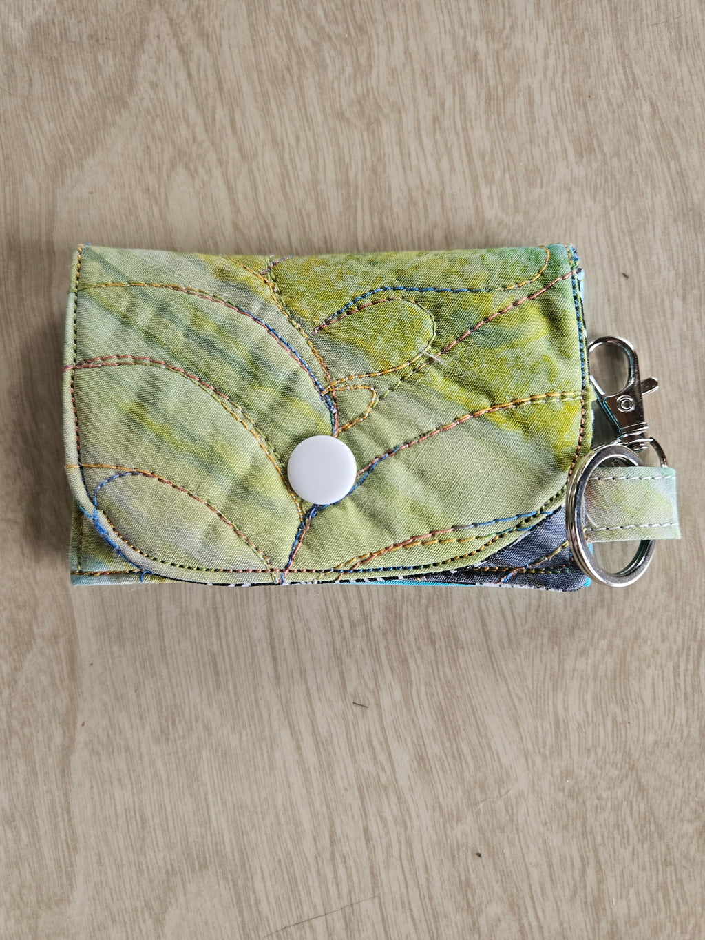 Pocket wallet w keychain