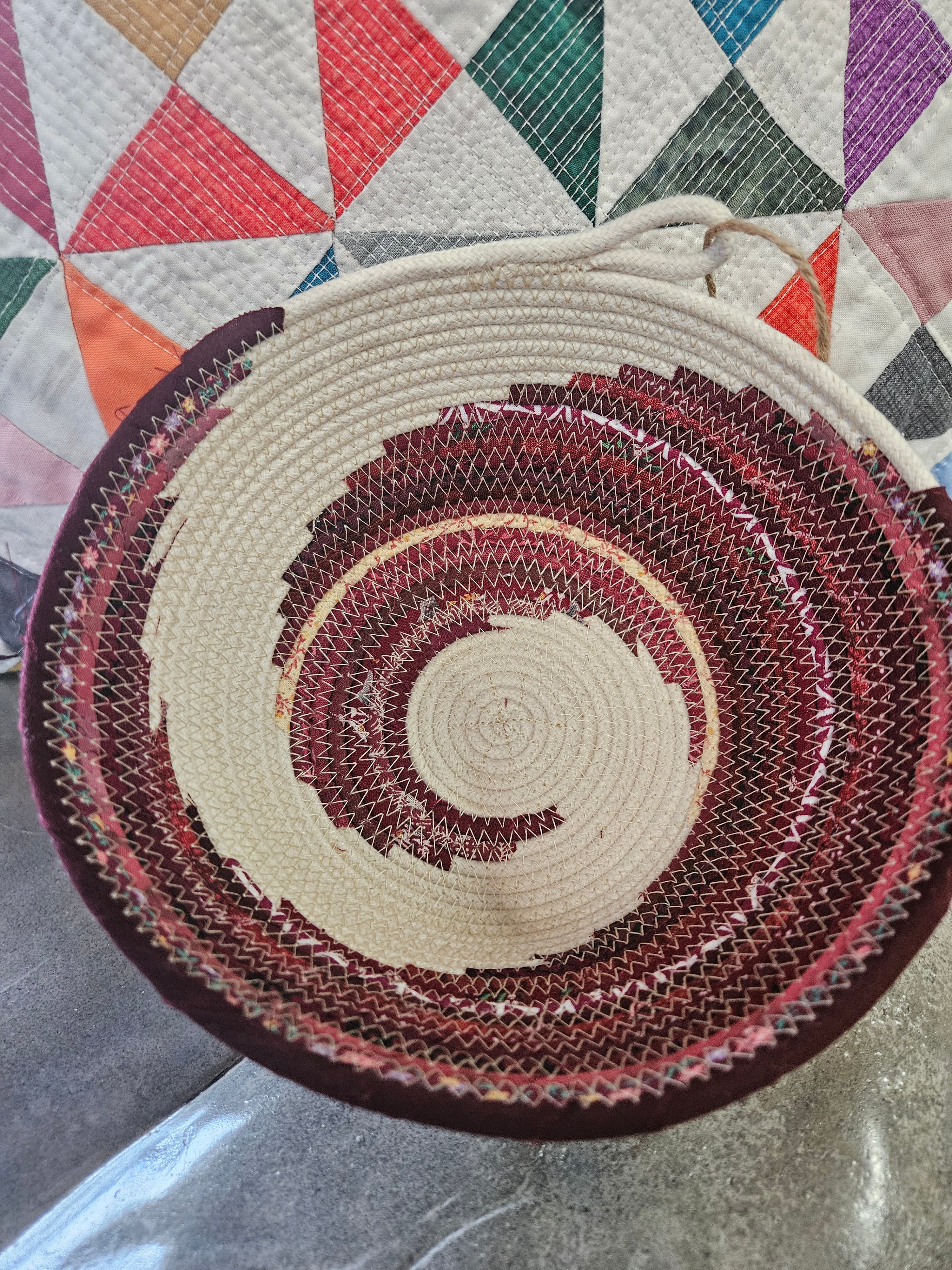 Medium Swirl Cord Bowl