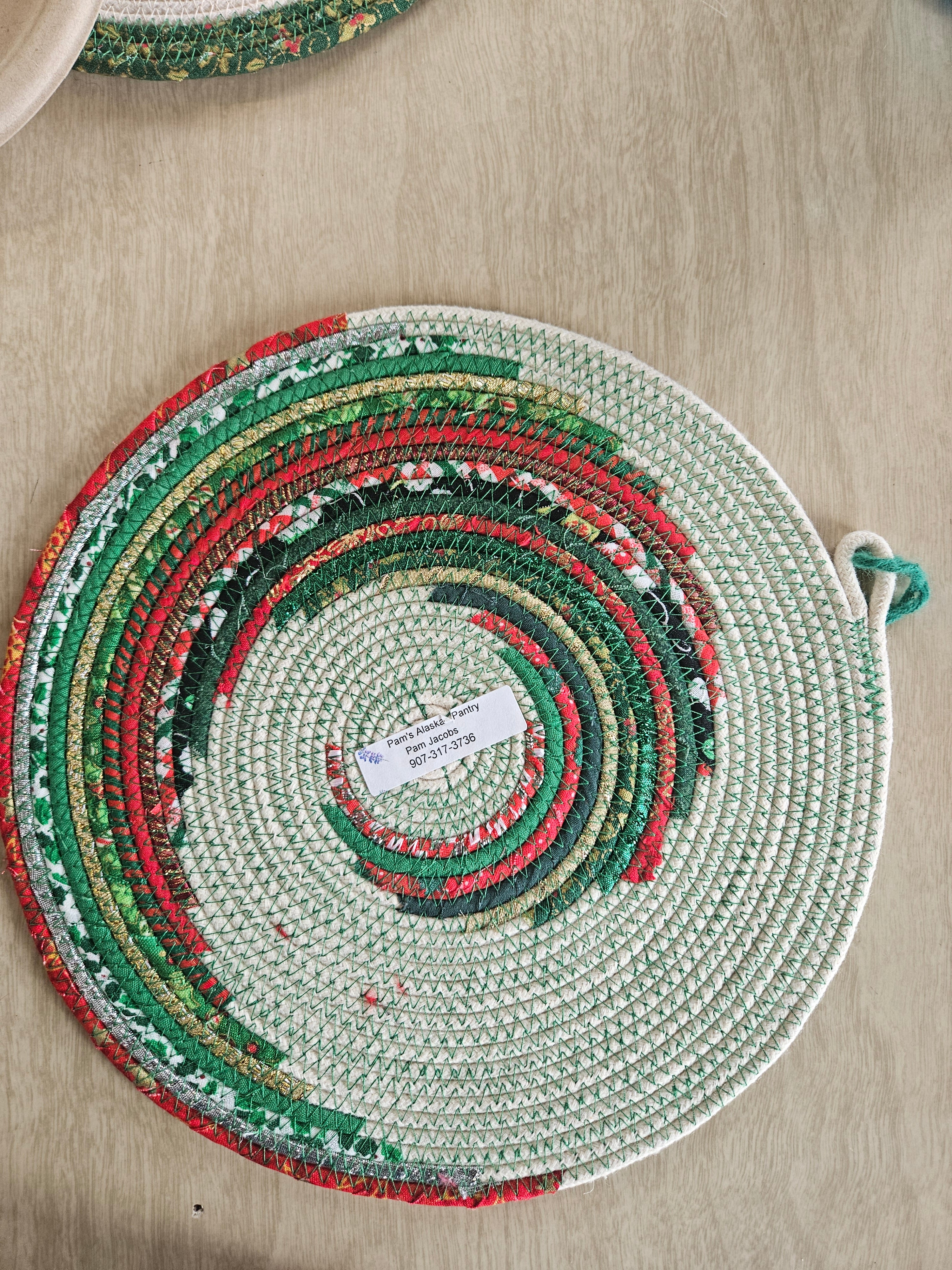 Hot pad swirl