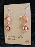 RH10: sun stone and copper roses