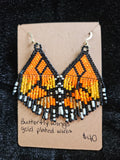 RH17 : Butterfly wings with gold plated wires