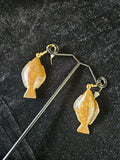 Halibut earrings