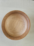 #19 maple and cherry lg bowl with ak 7.5 in. Diameter