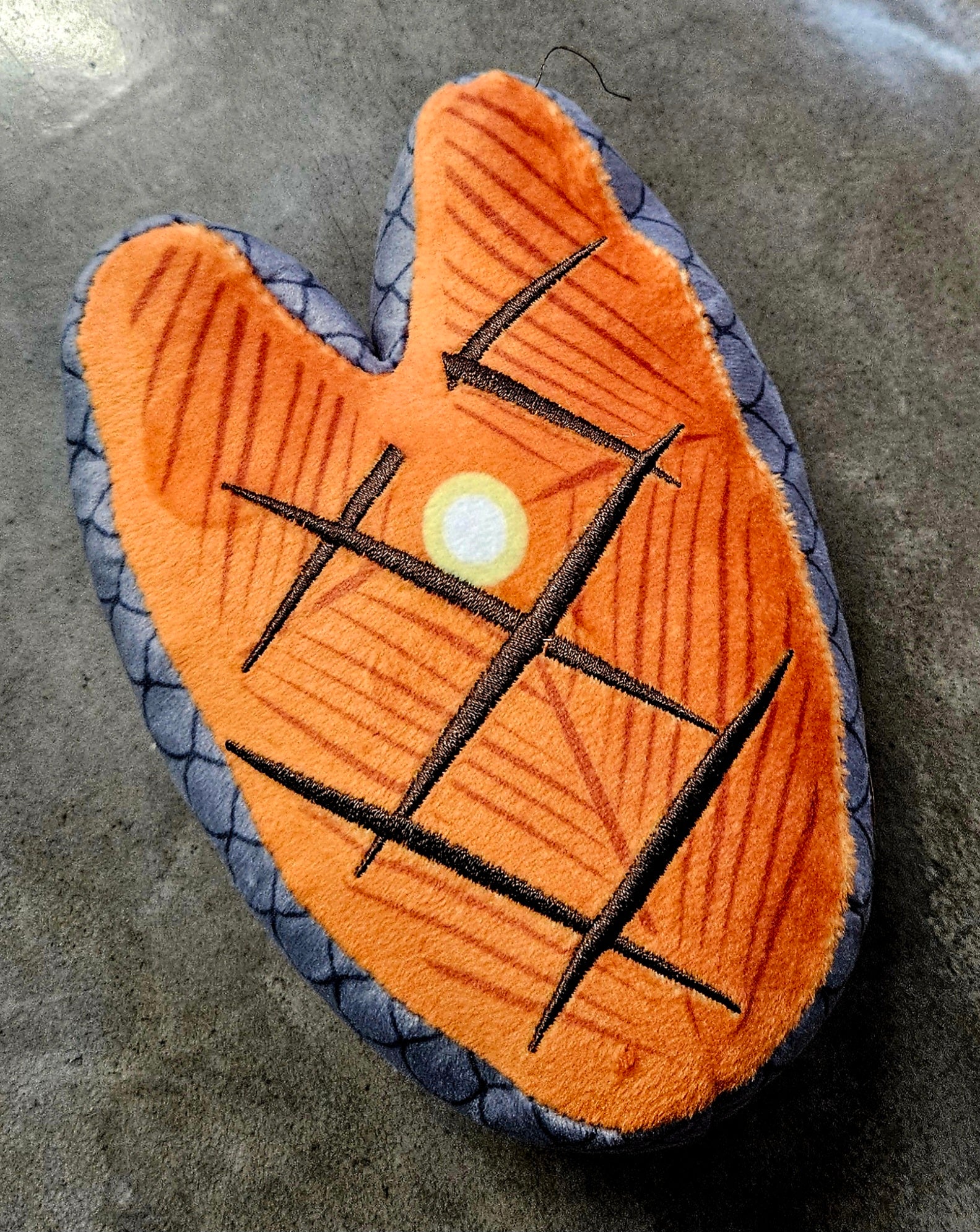 Salmon steak plush