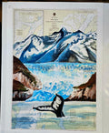 Whales Tail Print