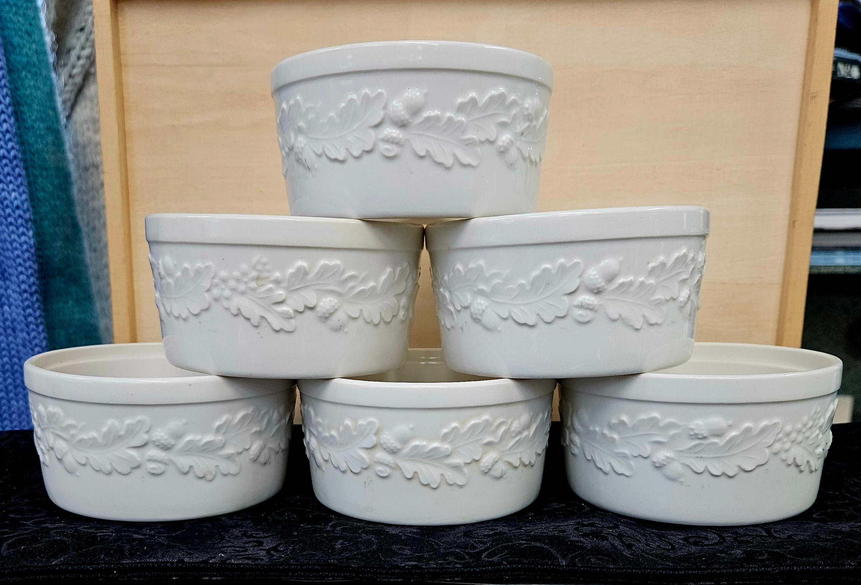 White Bowls Set Of 6