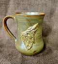 mugs with wolf head