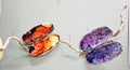 Butterflies on driftwood