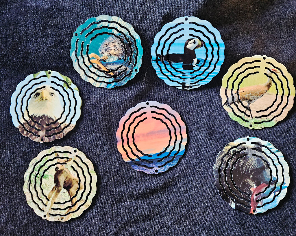 mini metal photography spinners