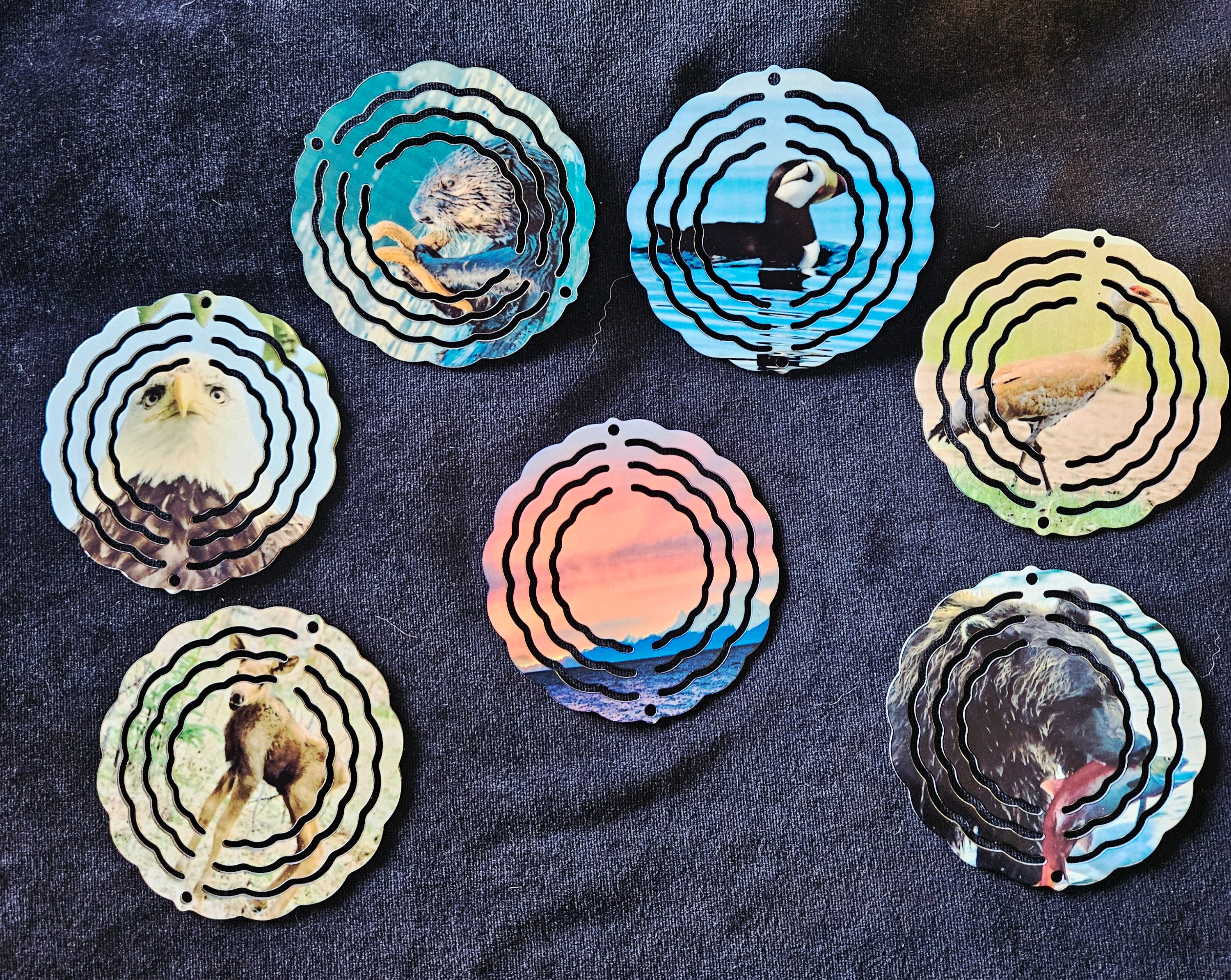 mini metal photography spinners