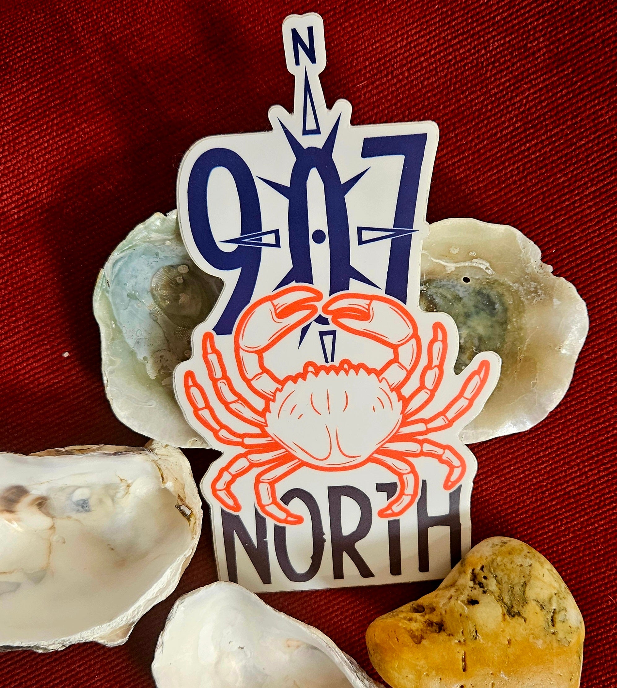 Sticker: 907 North Crab