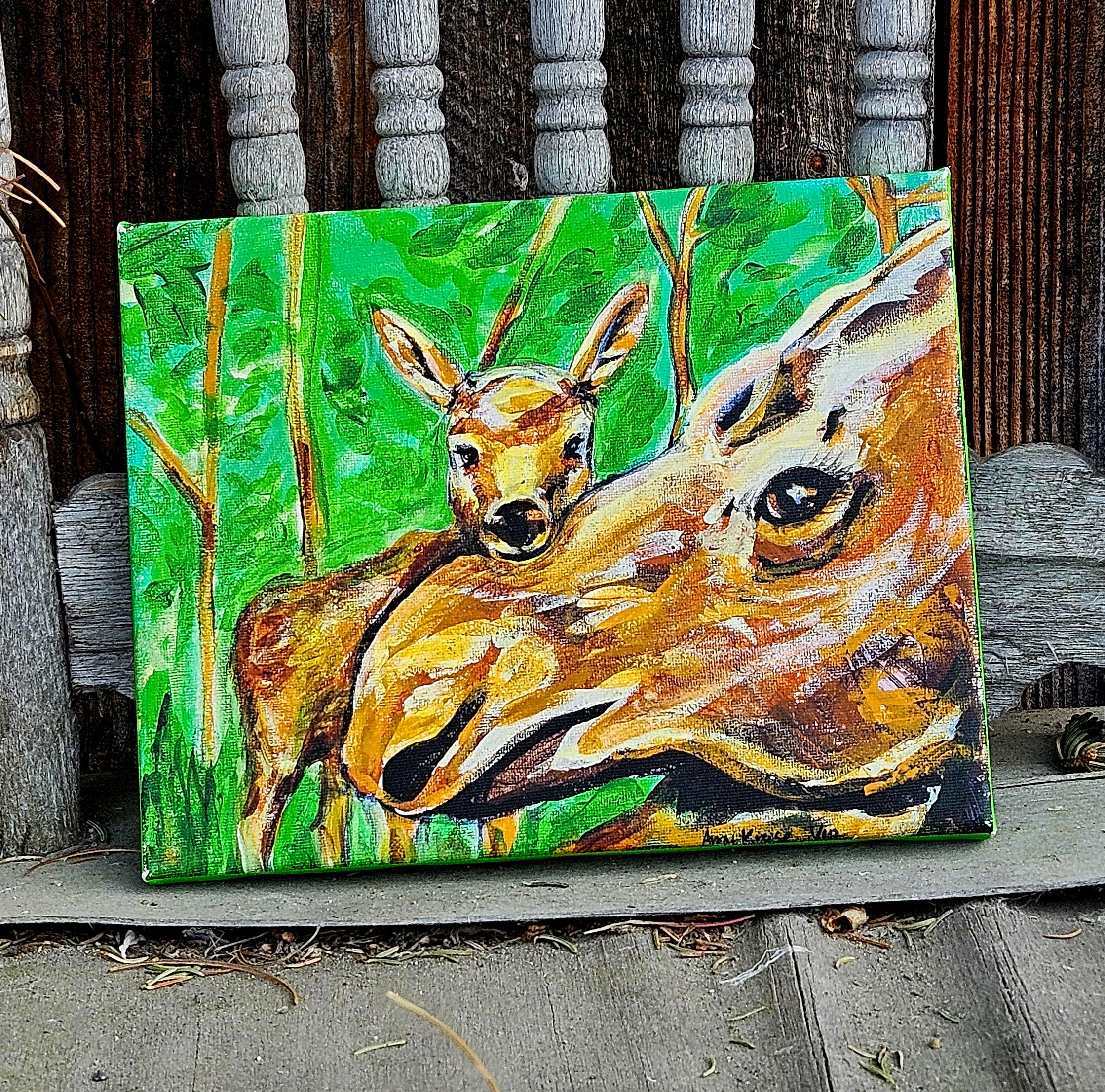 Resting  8x10 canvas print