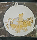 Round paper ornaments (scene)
