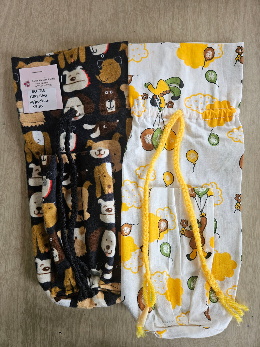Seasonal Gift Bags With Candles