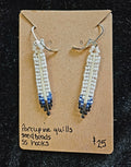 RH1: porcupine quill and seed beads