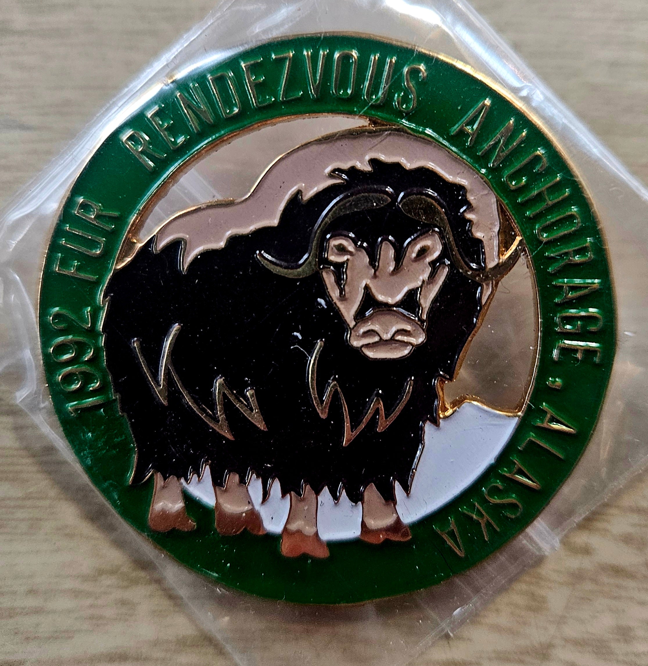 Collectors medallion fur rendezvous