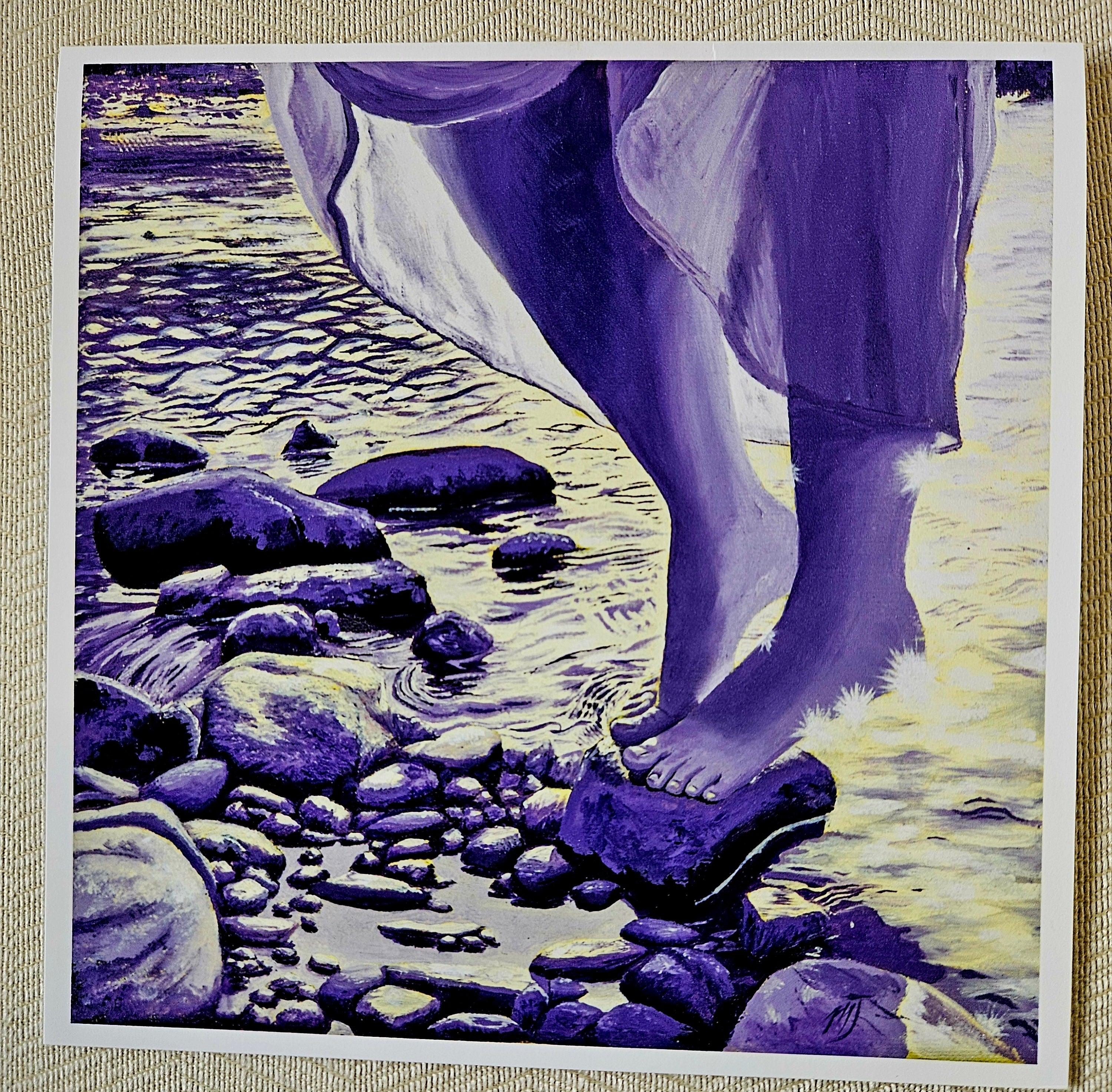 Walk The River Print