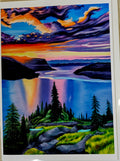 Still water print 17x23
