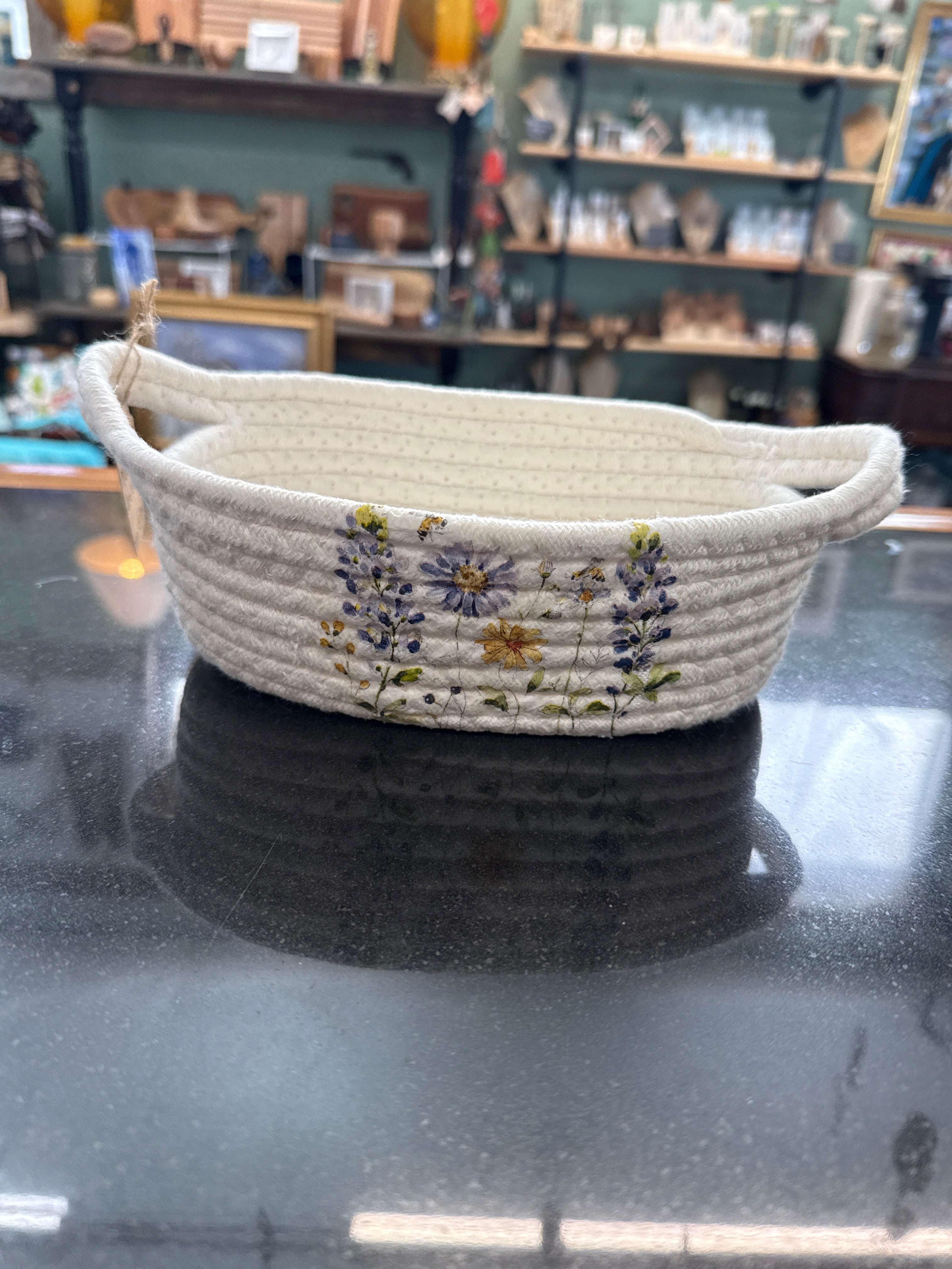 corded deco baskets medium