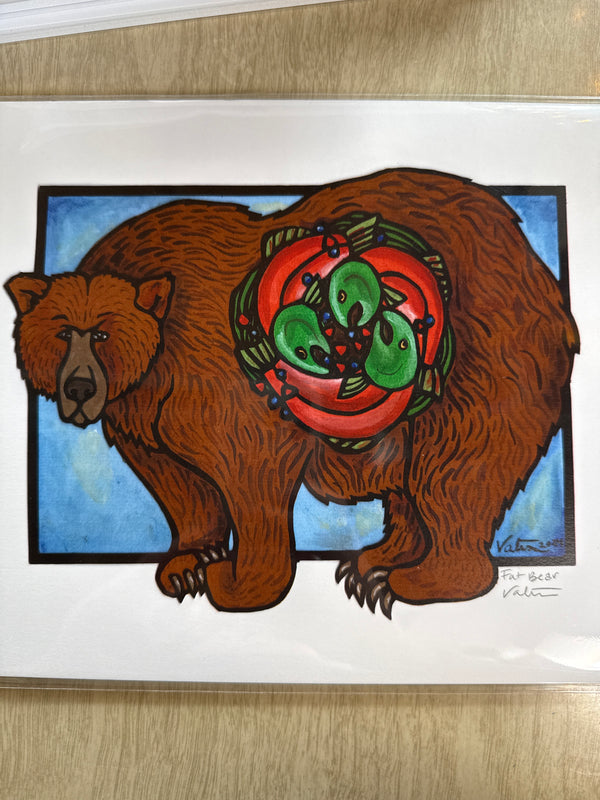 Fat Bear 8x10 Print