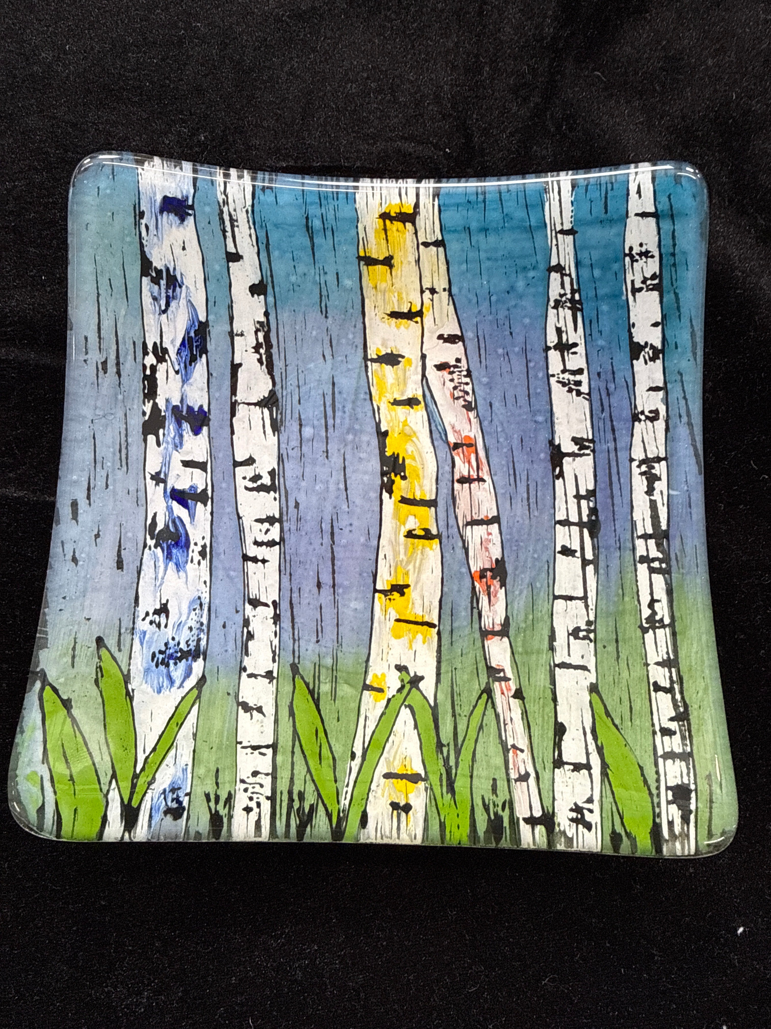 #73 glass plate