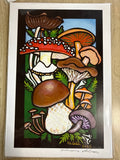 Mushrooms 6x9 print