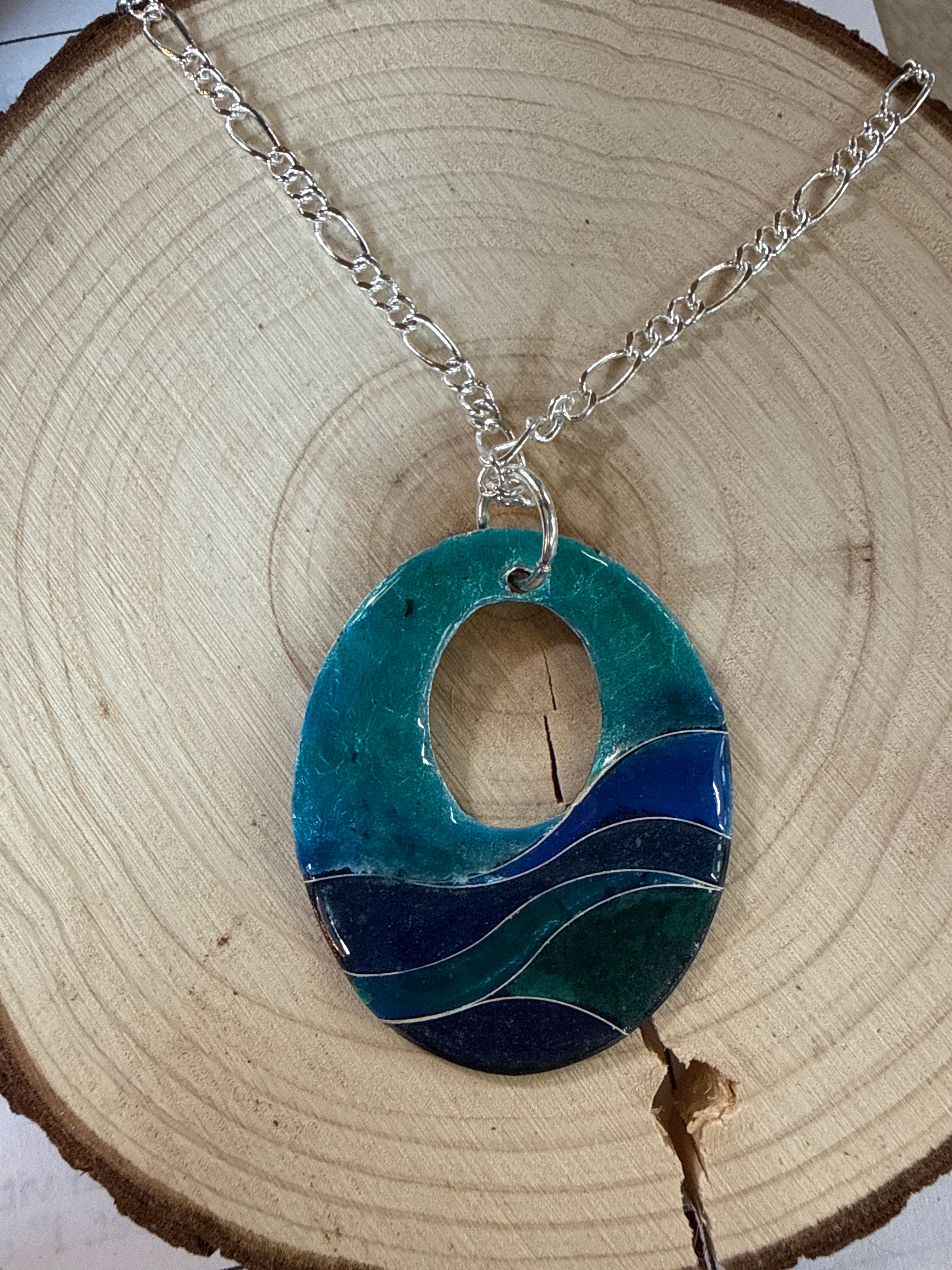 Necklace: Saltwater Pendant #110
