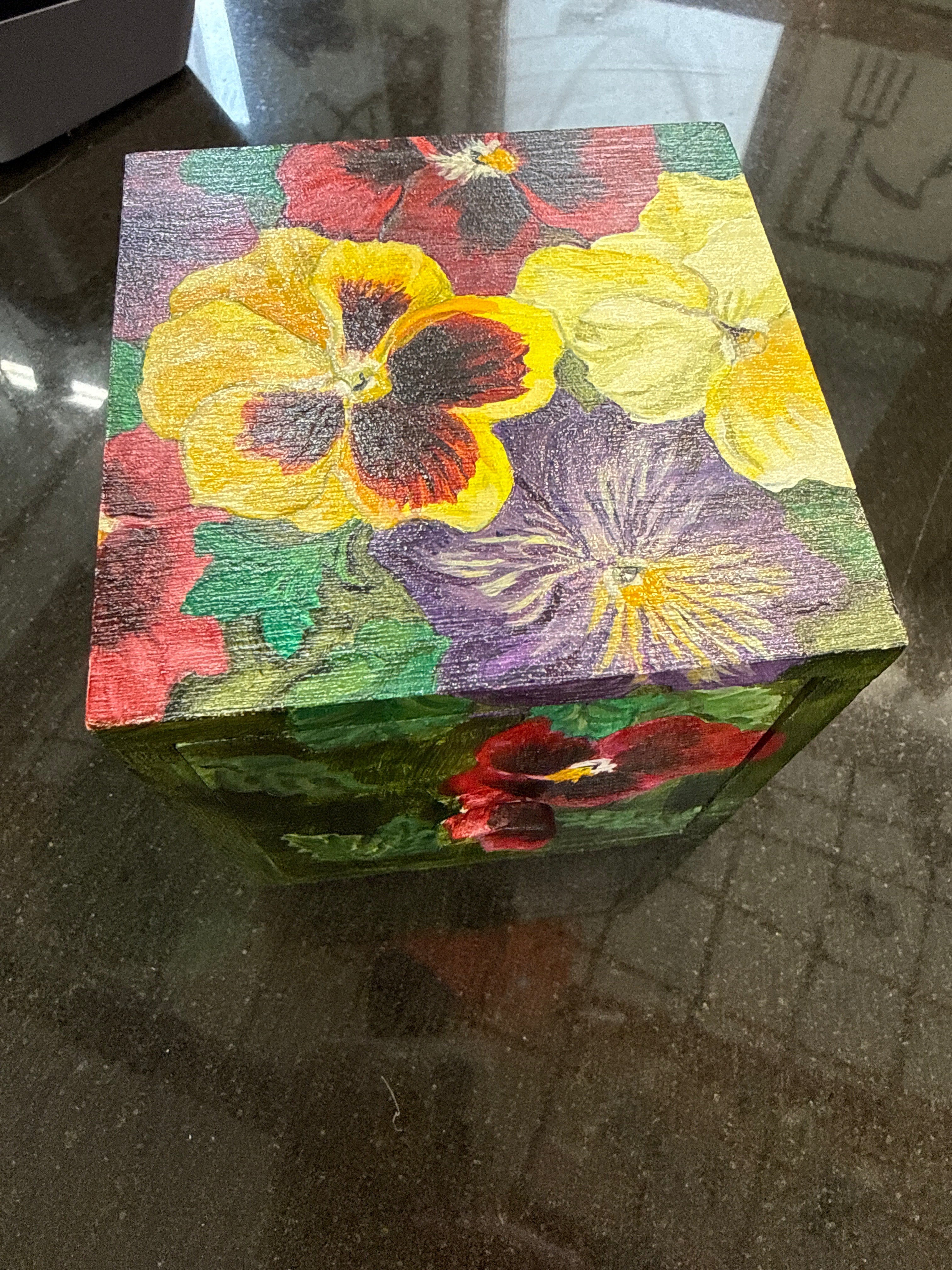 Hand Painted and Beaded Boxes