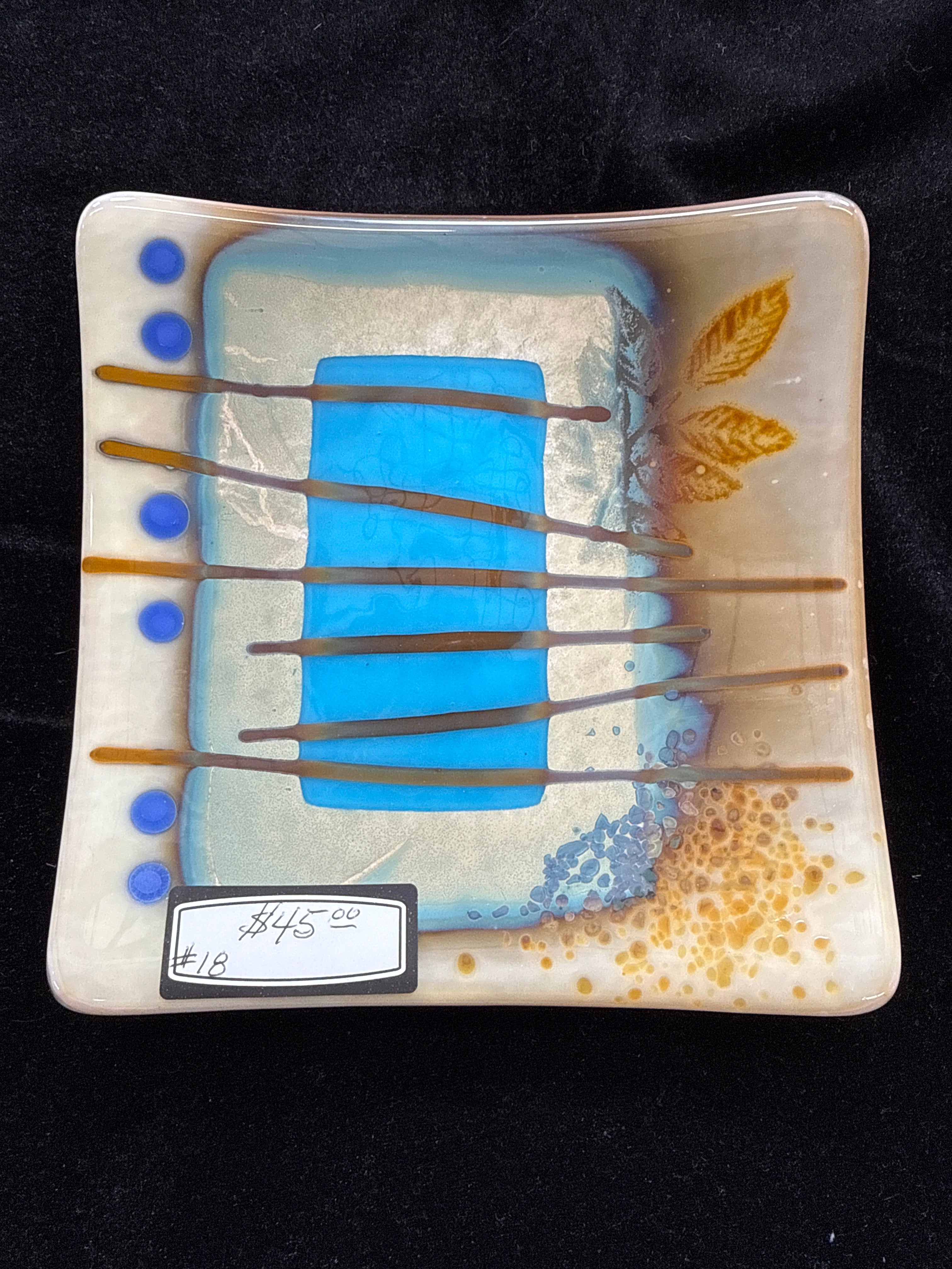 #18 glass plate