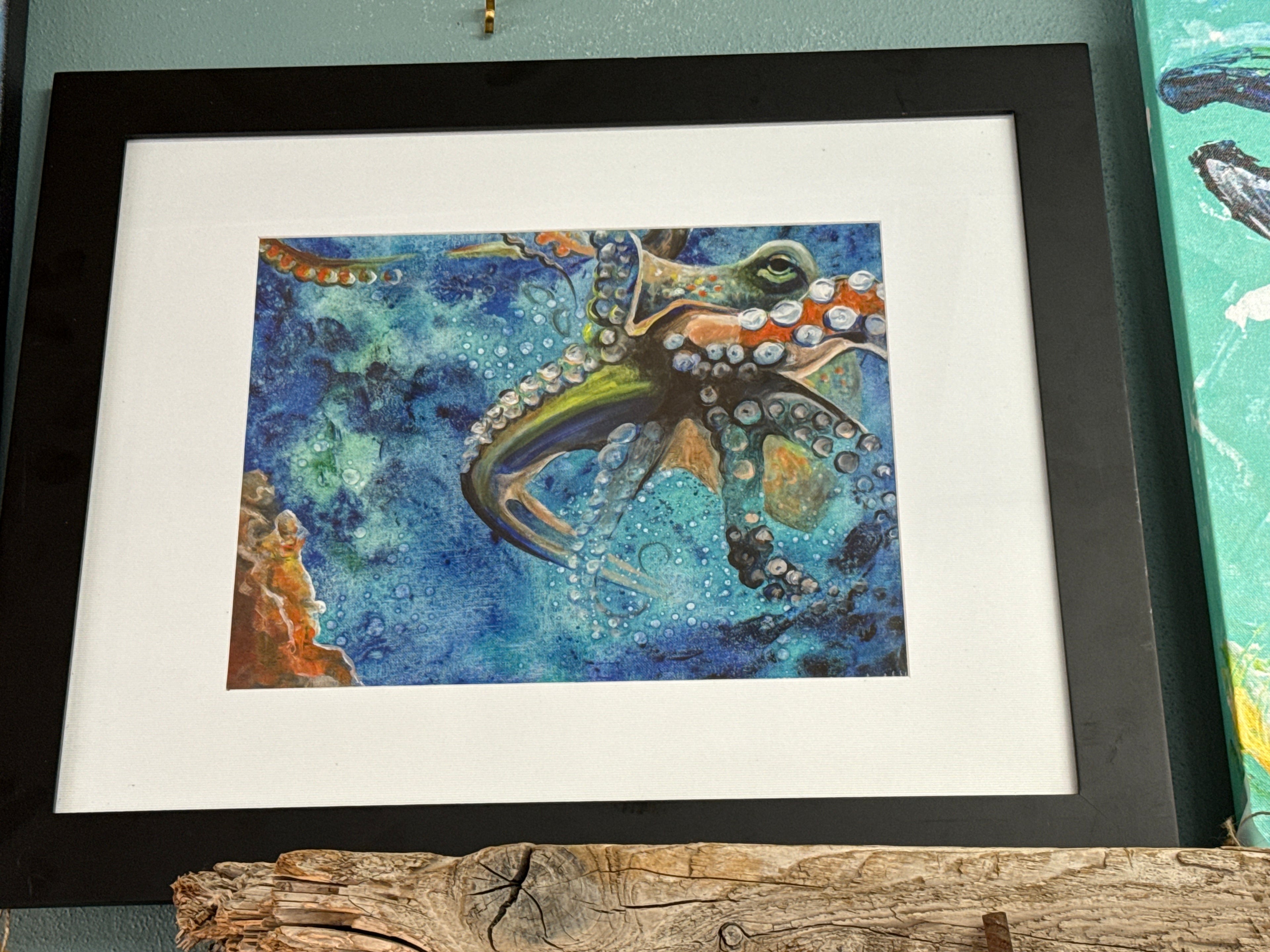 "Invisible" Framed Print 22x18 in